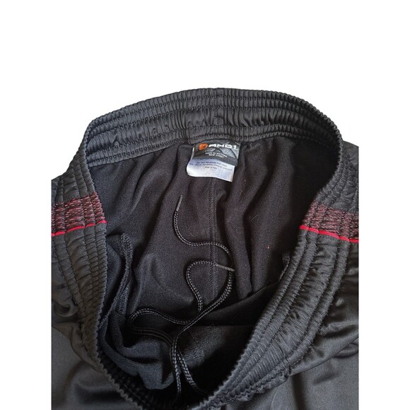 And1 Youth Boys Red Black Basketball Pants Athletic Bottom Snaps Size Large - Picture 5 of 7